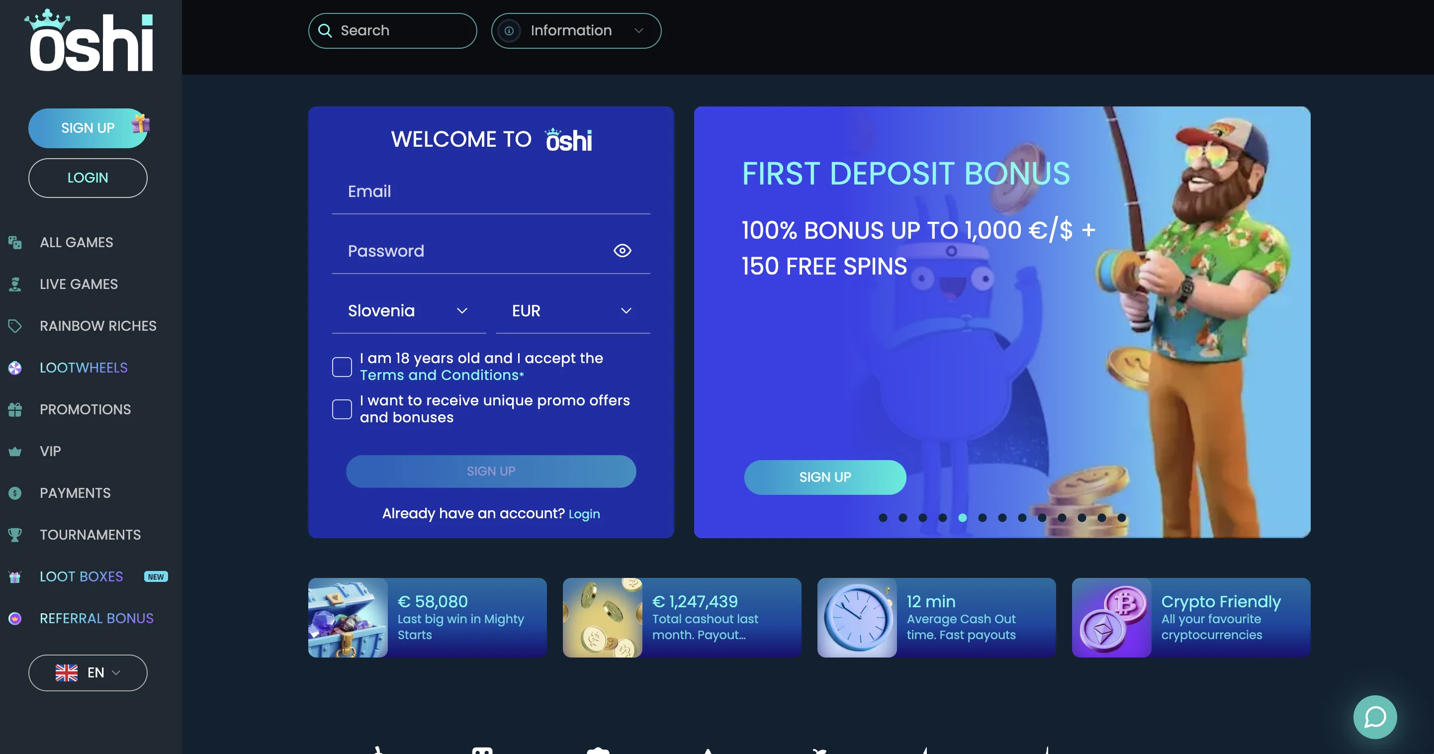 Oshi Casino